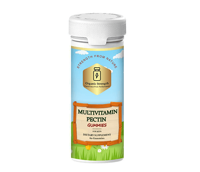 Multivitamin Pectin Gummies for Kids Organic Strength