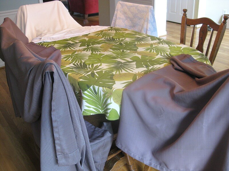 How to Fold Curtains and Organize for a Move Organized 31