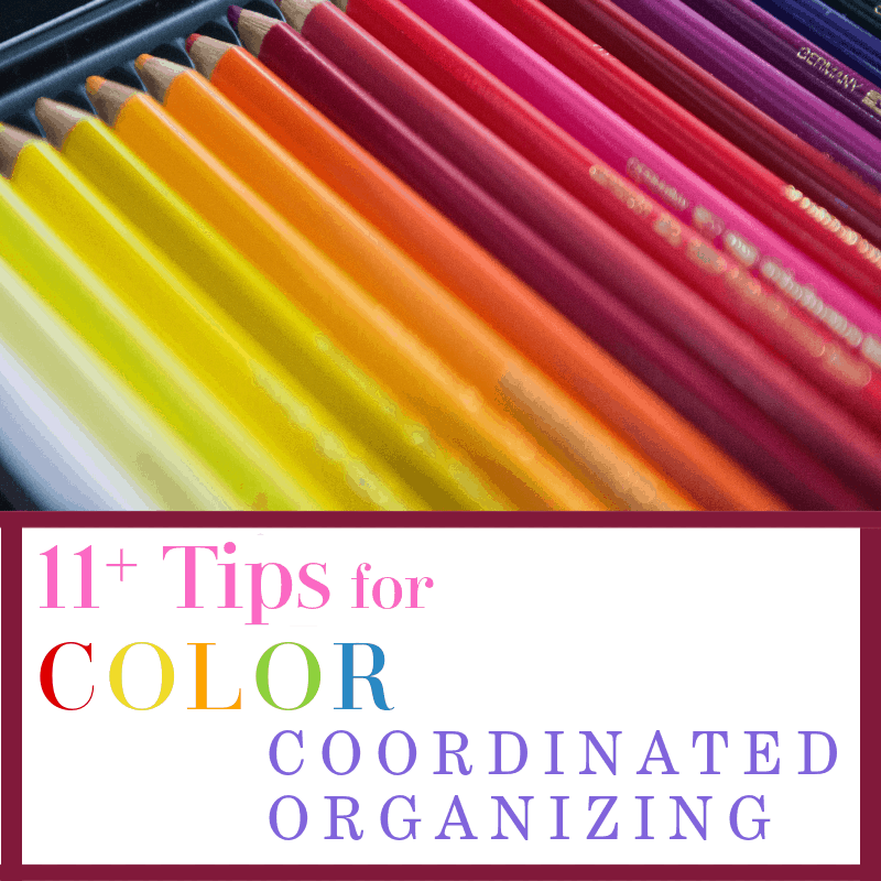 Color Coordinated Organizing Organized 31