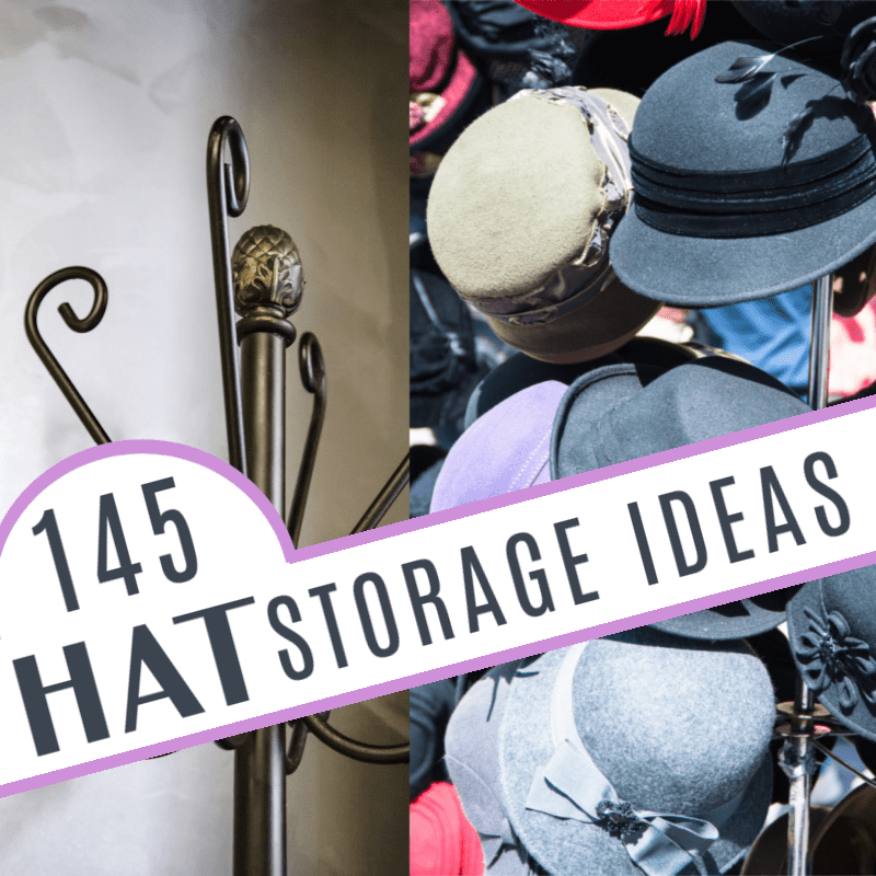 145 Creative Hat Storage Ideas Organized 31