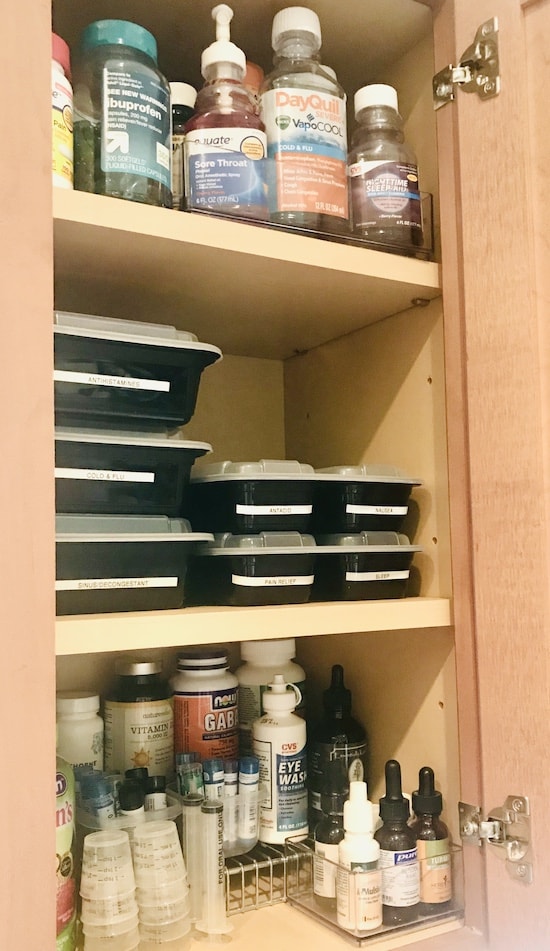 How to Organize Vitamins, Supplements & Medicines in Four Steps