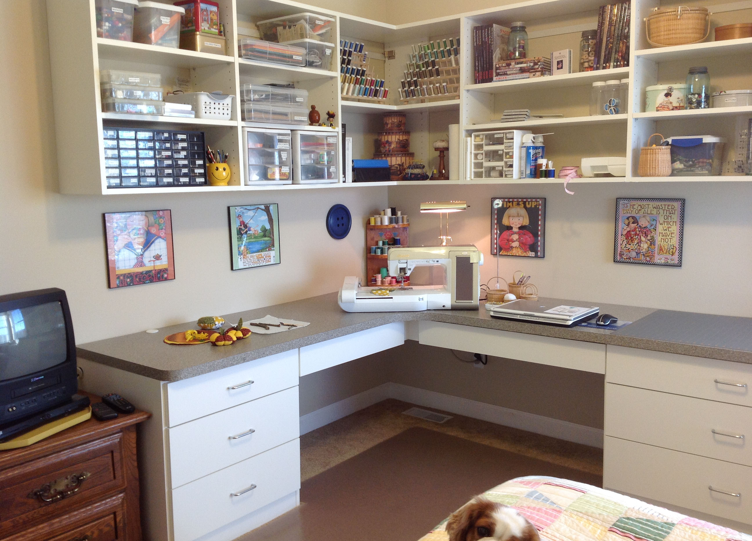 Home Office & Hobby Areas Organize That Space! Custom Closet