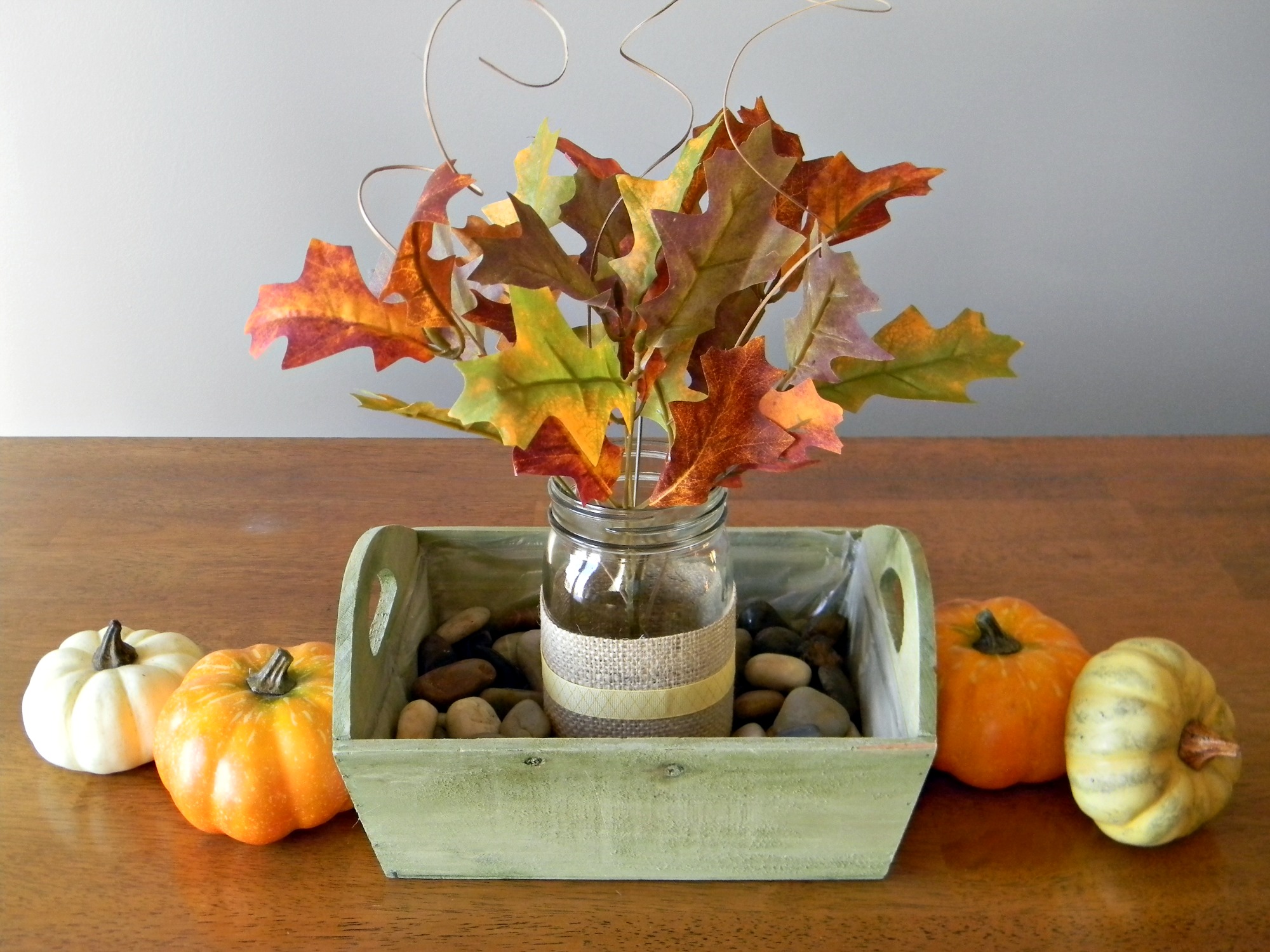 Quick and Easy Fall Centerpiece Organize and Decorate Everything