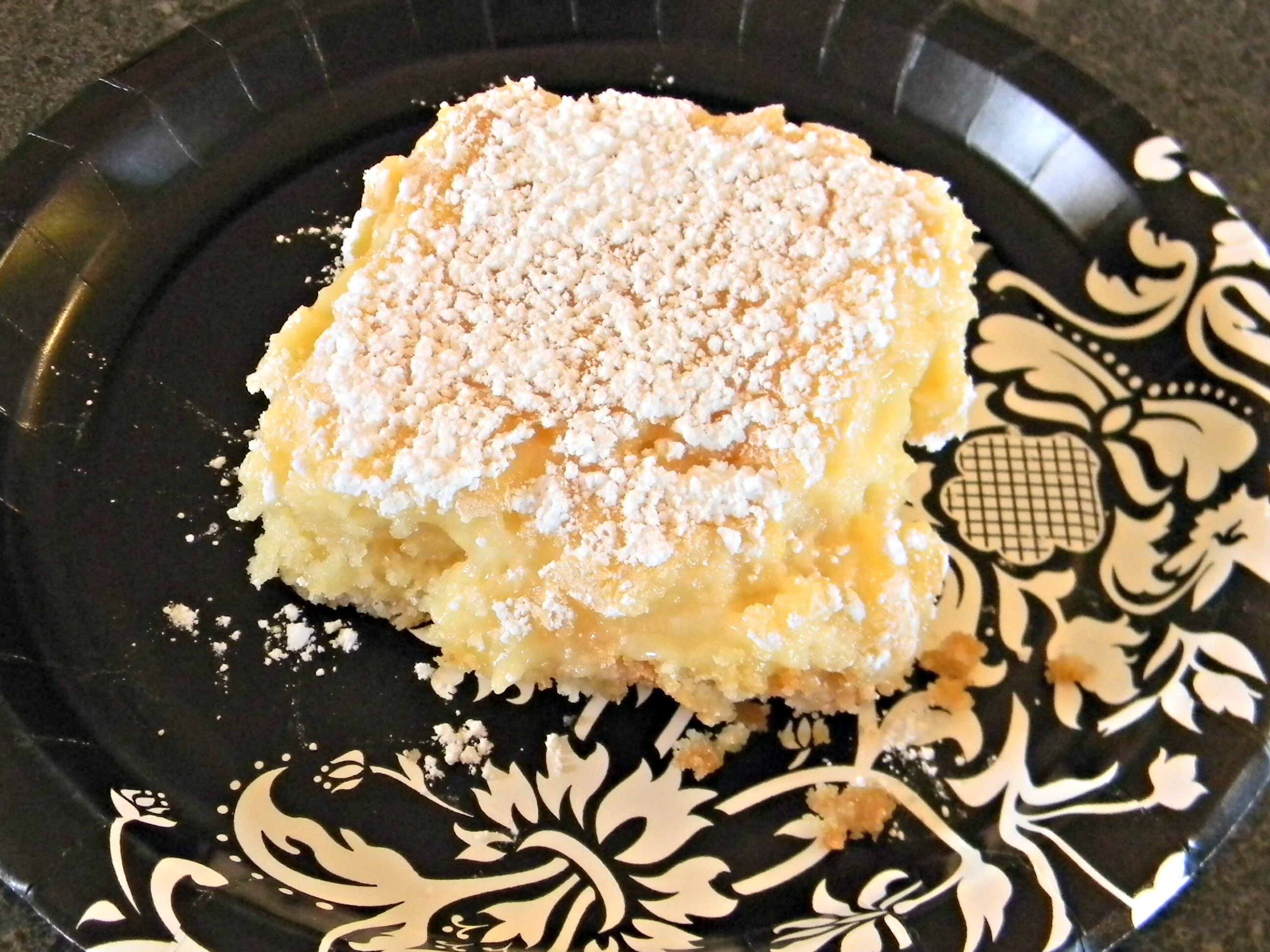 Gluten Free Gooey Lemon Butter Cake Organize and Decorate Everything