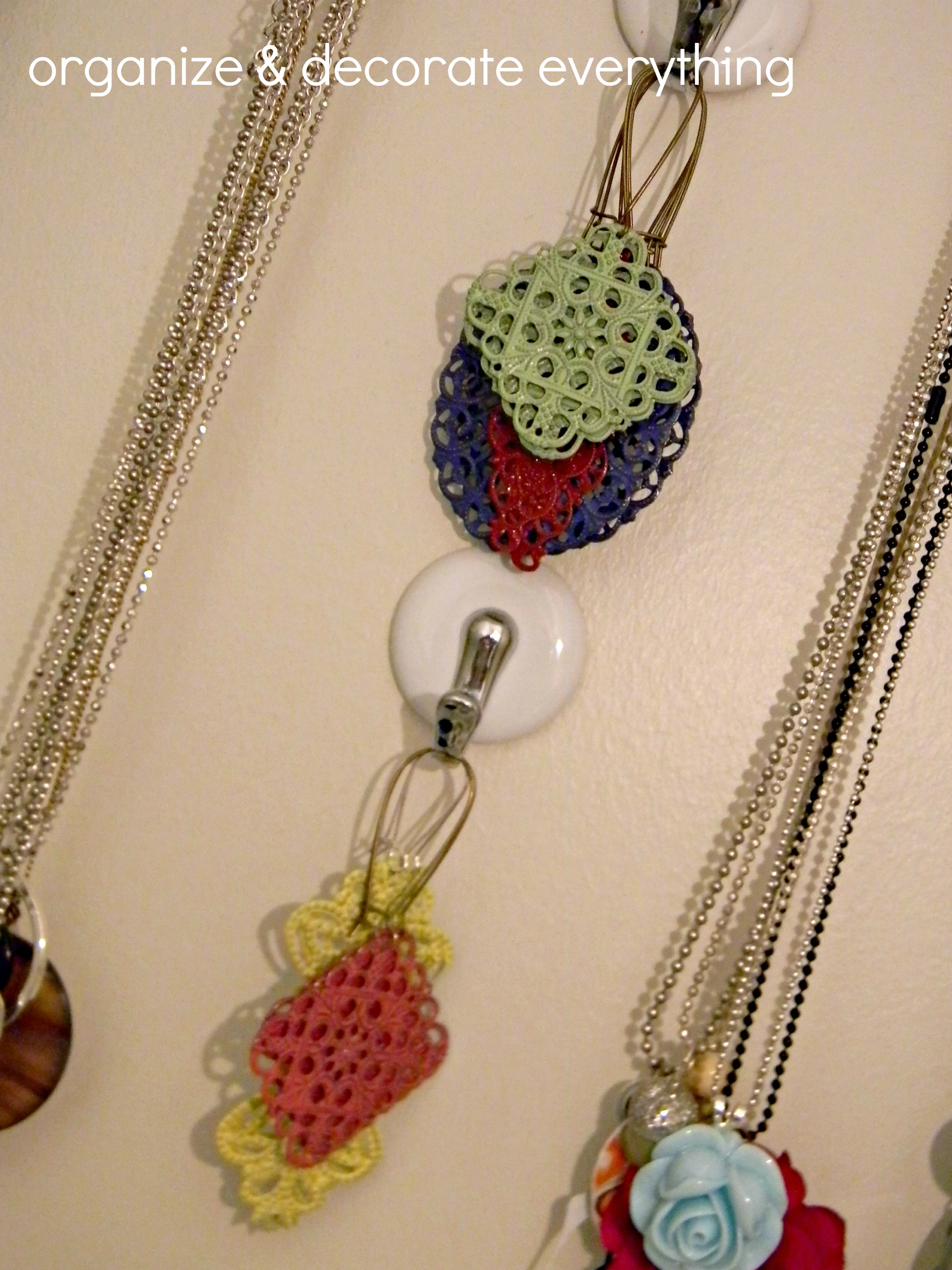 Quick Tip 16 Spray Paint Your Jewelry Organize and Decorate Everything