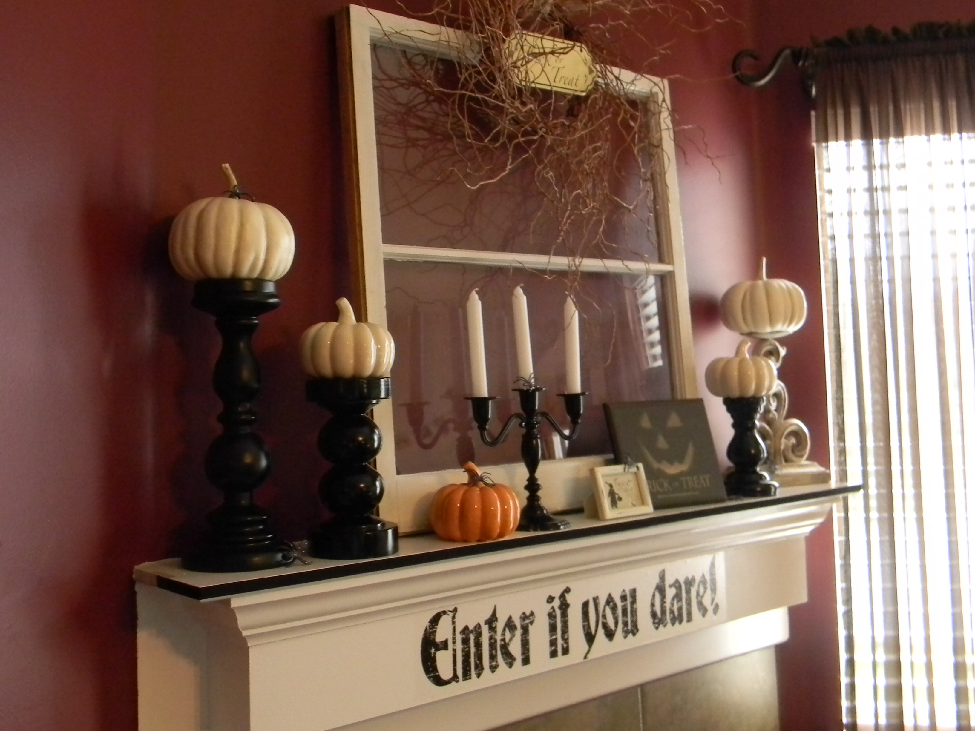 Halloween Mantels Organize and Decorate Everything