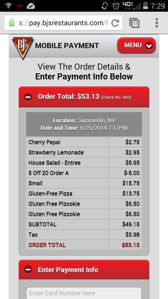 Date Night at BJ's Restaurants Organize and Decorate Everything