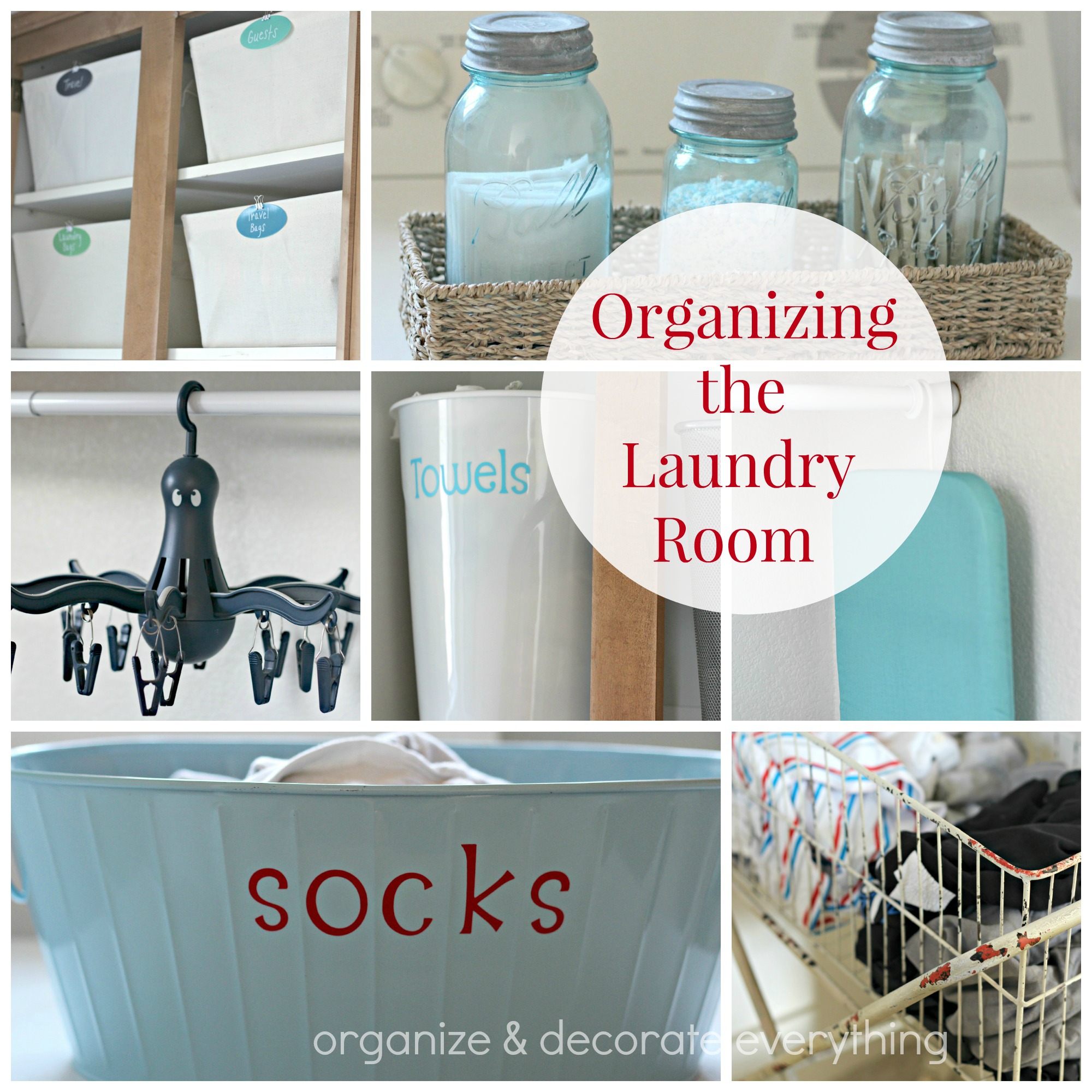 Organizing the Laundry Room Organize and Decorate Everything