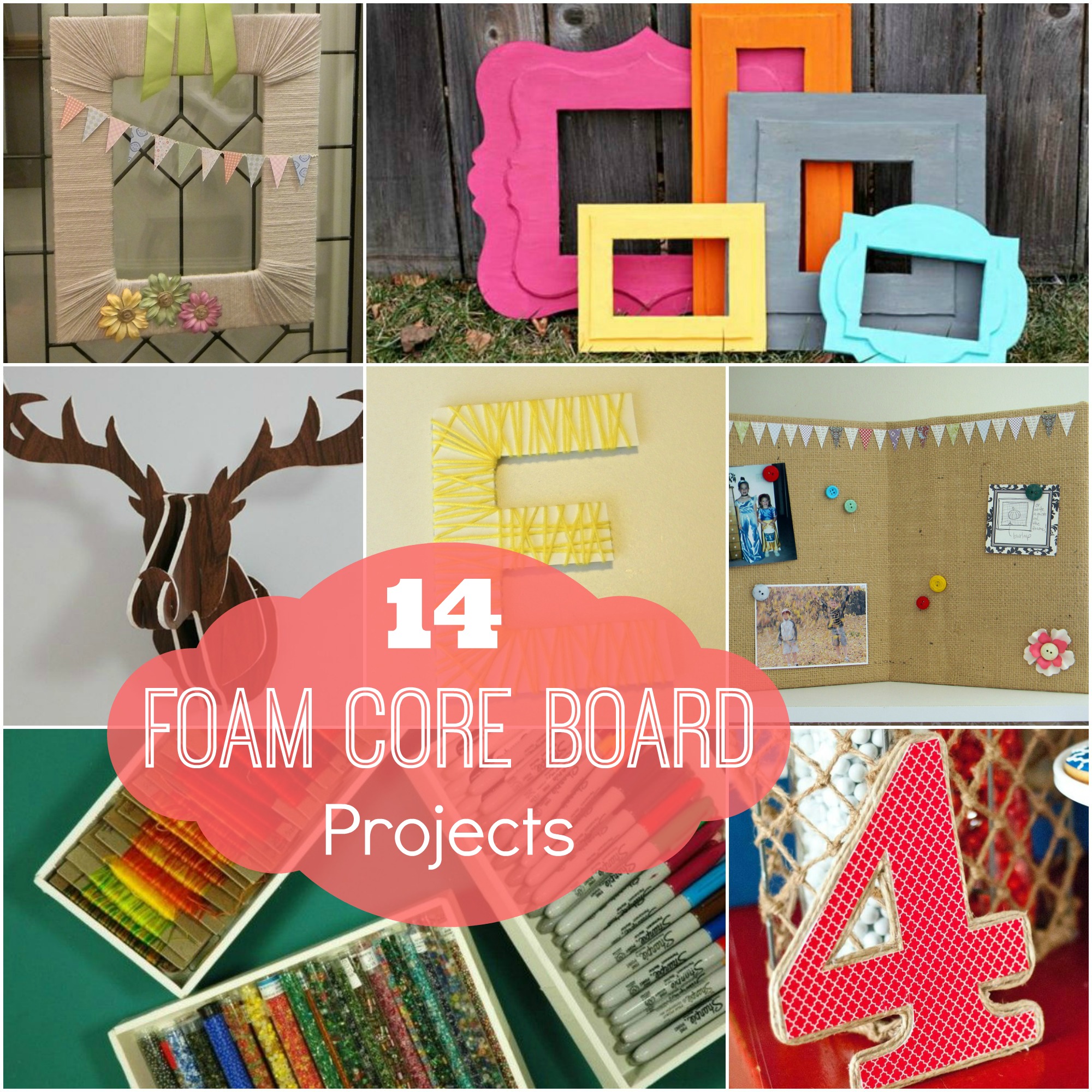 14 Foam Core Board Projects Organize and Decorate Everything