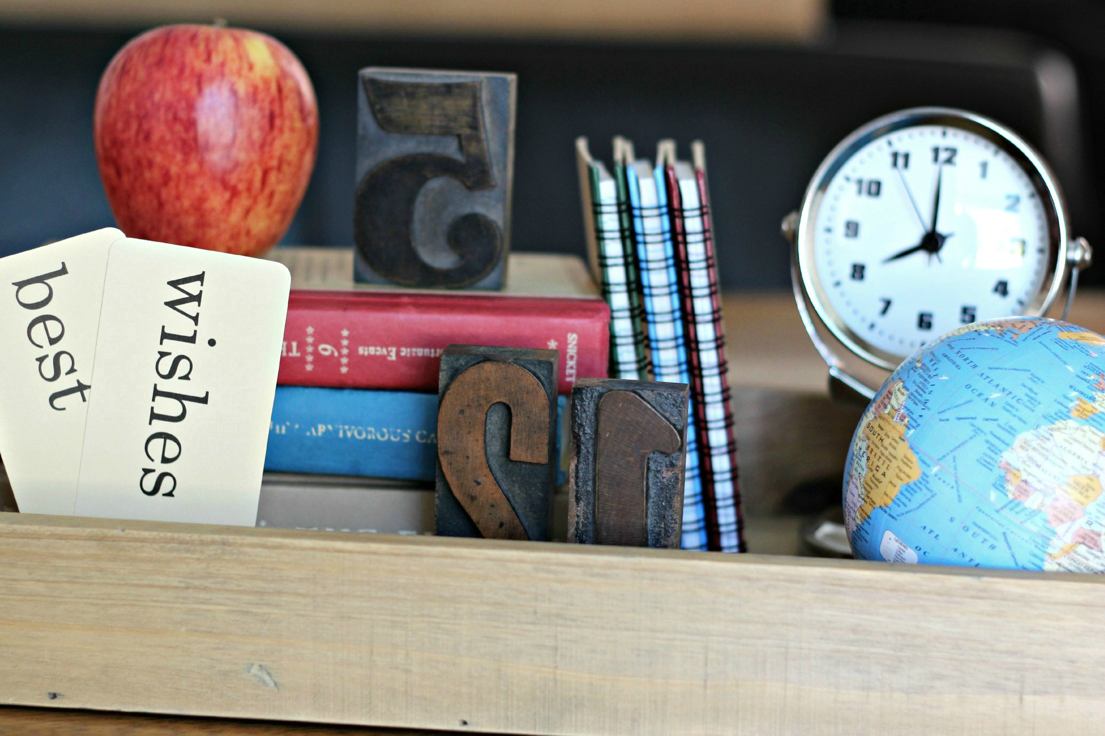 Back to School Table Setting Organize and Decorate Everything