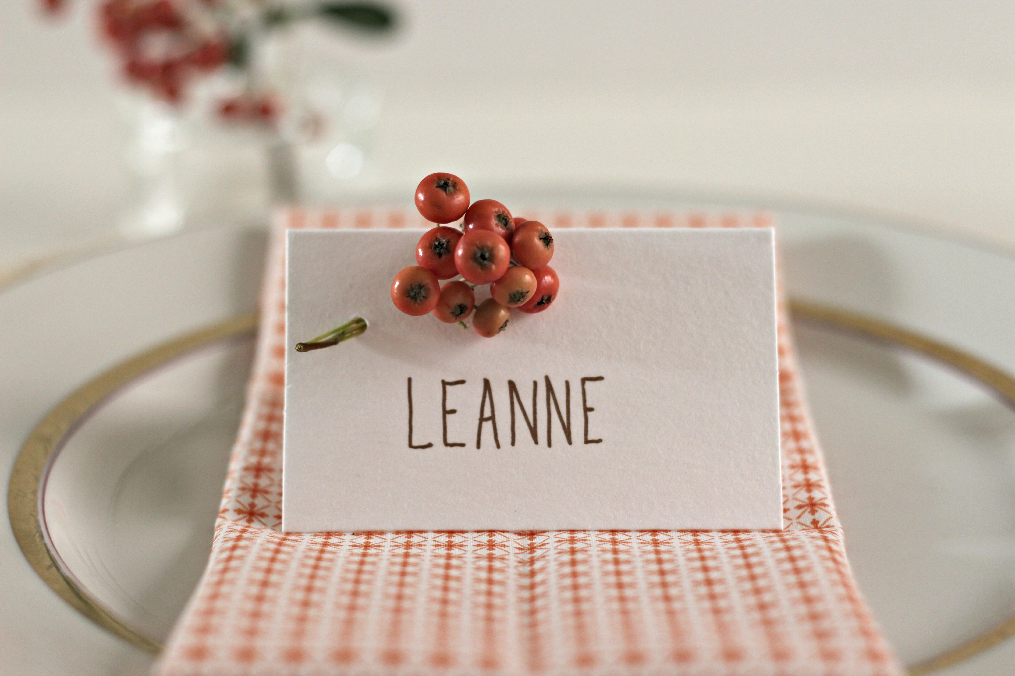 Doily Place Cards Organize and Decorate Everything