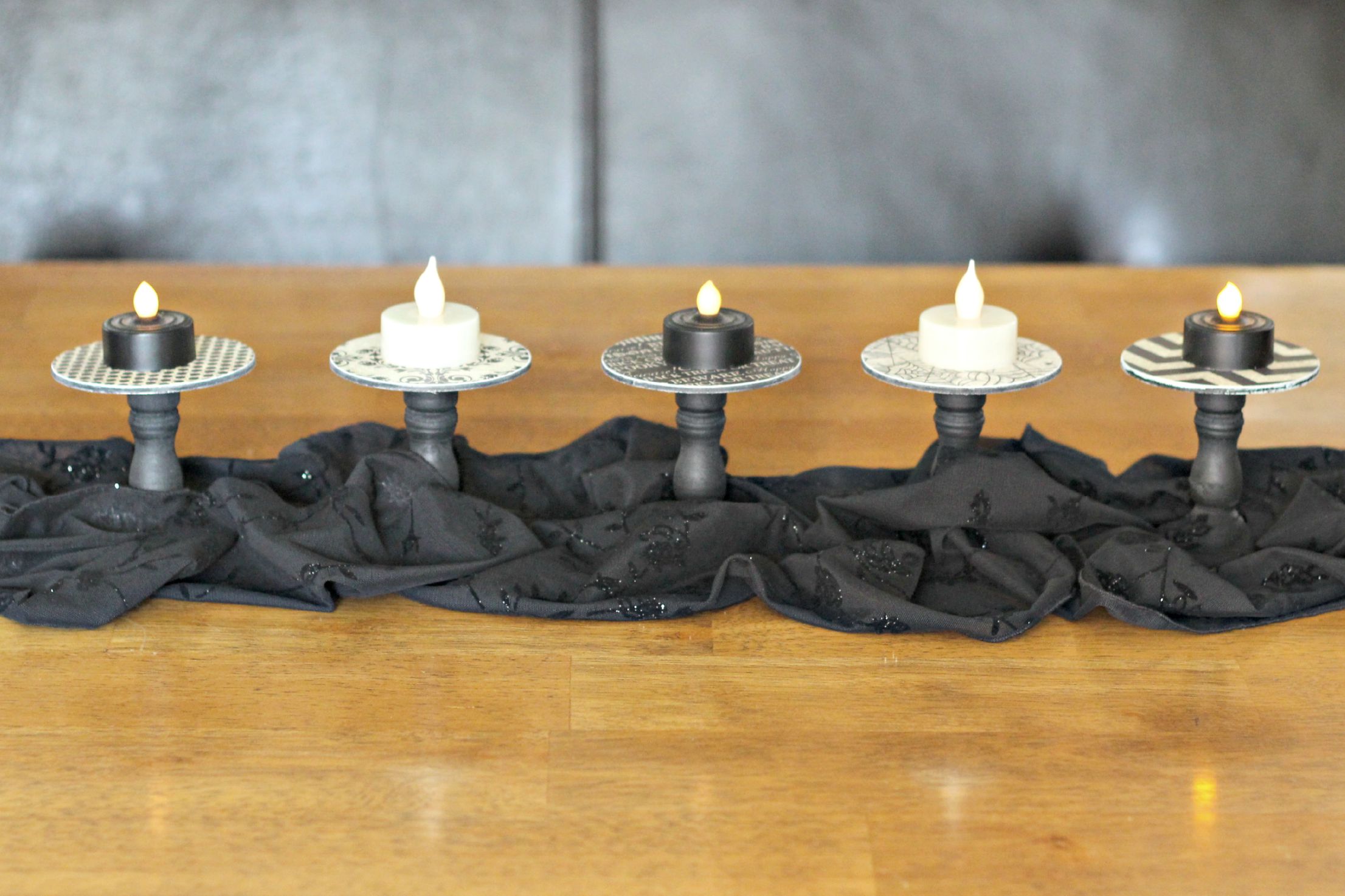 Halloween Tea light holders.7 Organize and Decorate Everything
