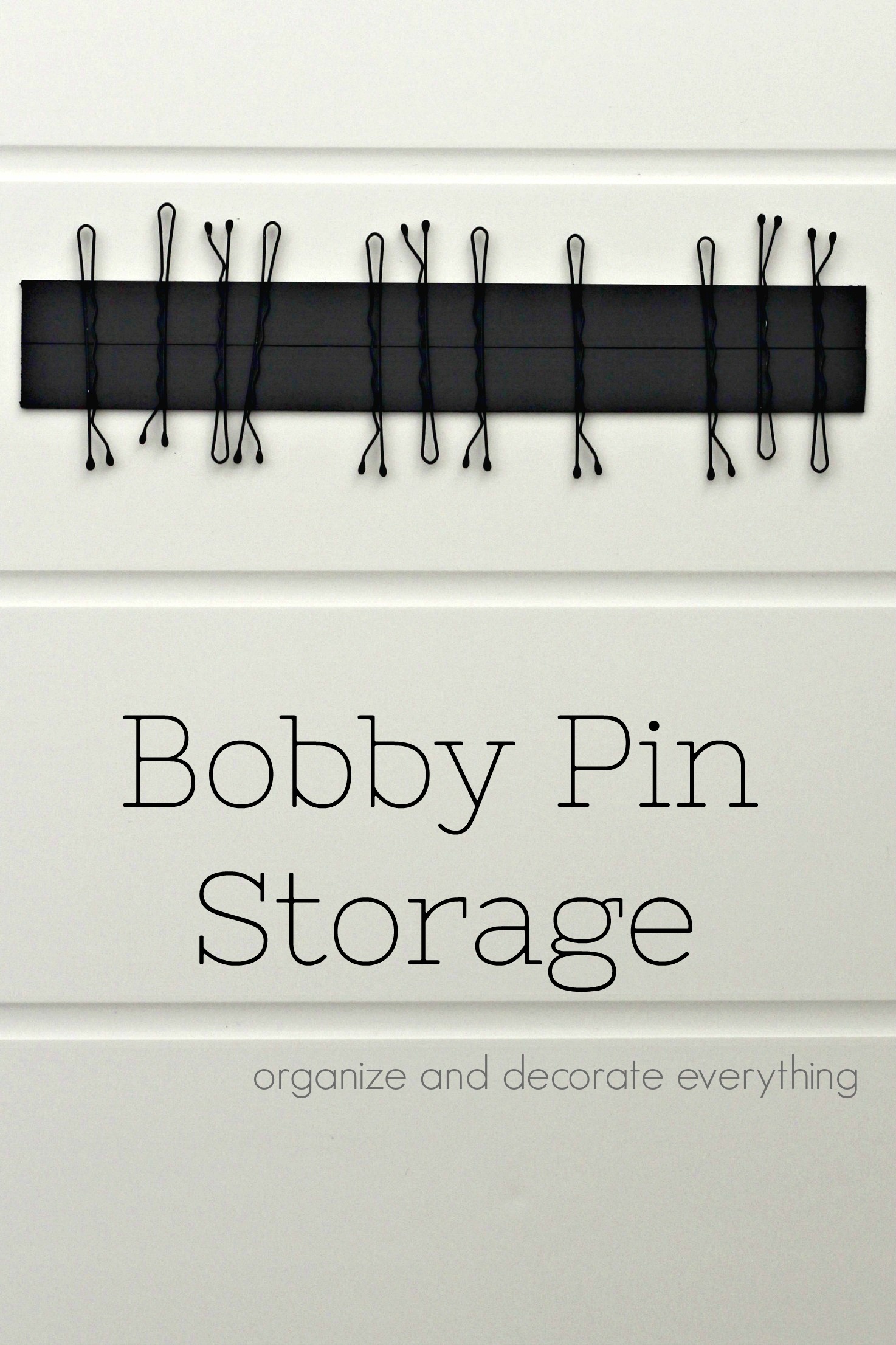 Bobby Pin Storage Ideas Organize and Decorate Everything