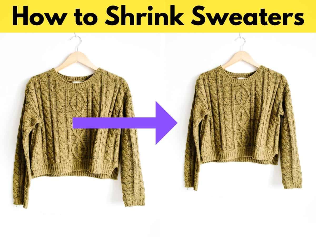 How to Shrink a Sweater Organizing.TV