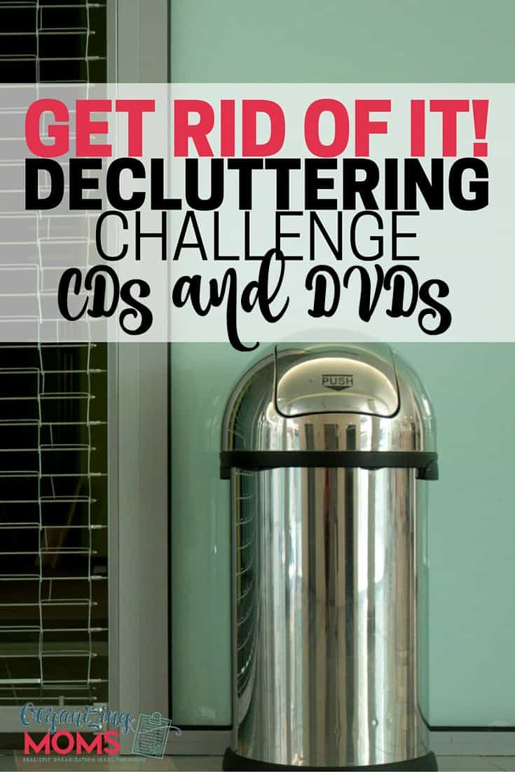 Declutter CDs and DVDs Organizing Moms
