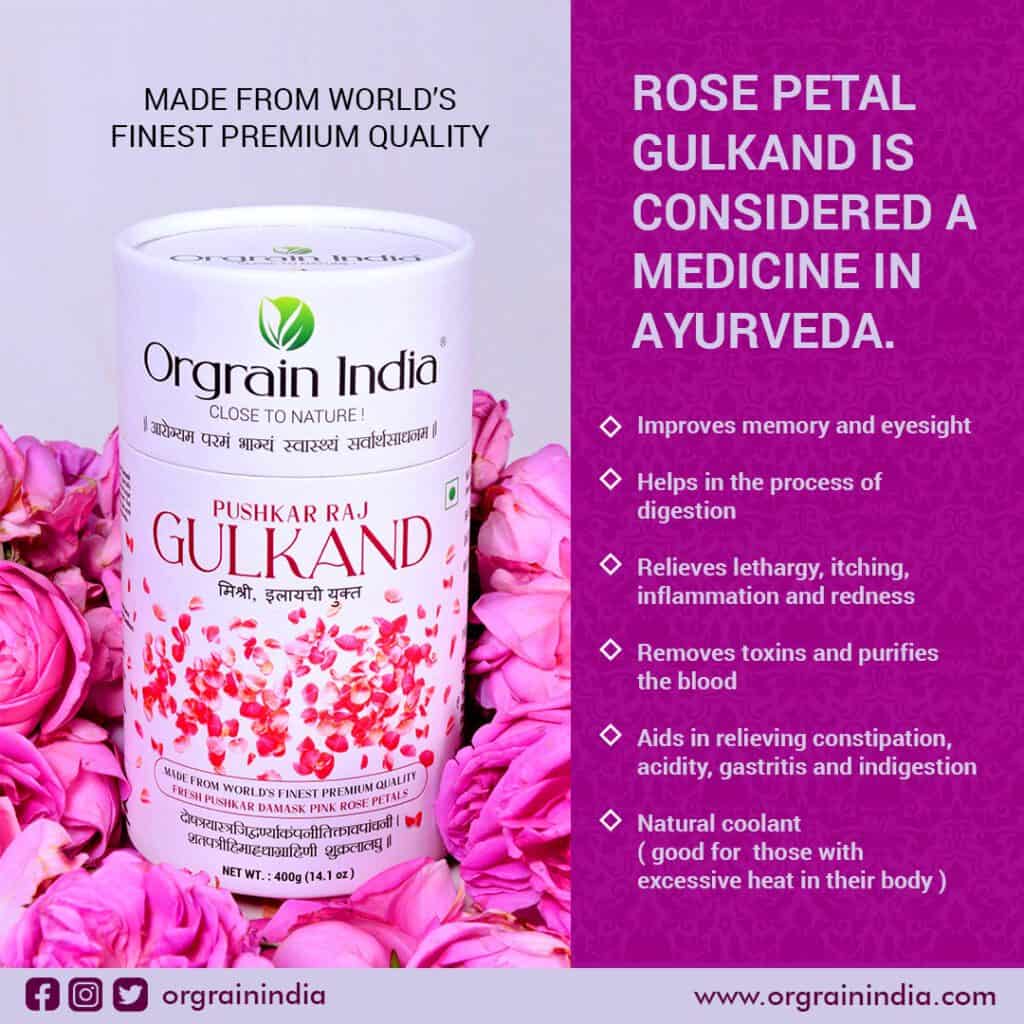 Pushkar Raj Gulkand Best No 1 damask pink rose petals