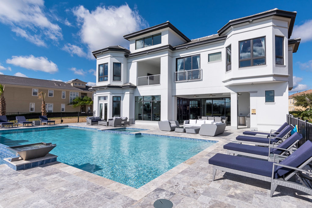 11 Bedroom ThreeFloor Luxury Reunion Mansion ORHBO Orlando Rental