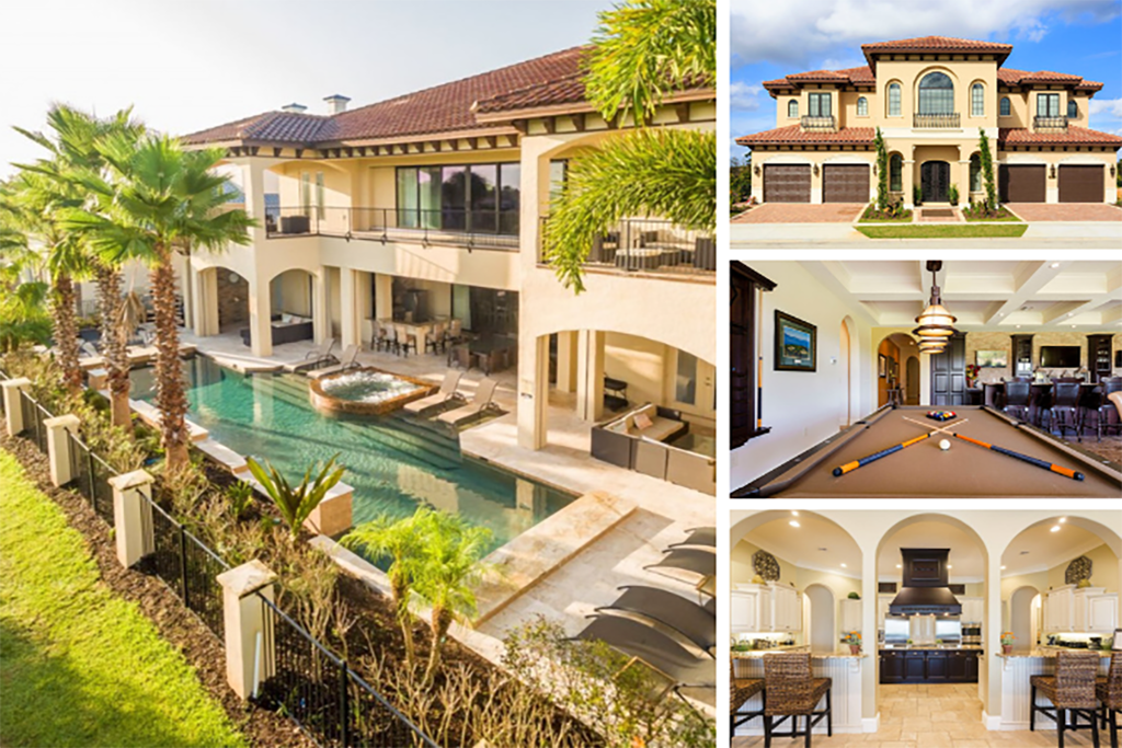 Reunion Mansion Golf Course View ORHBO Orlando Rental Homes By Owner