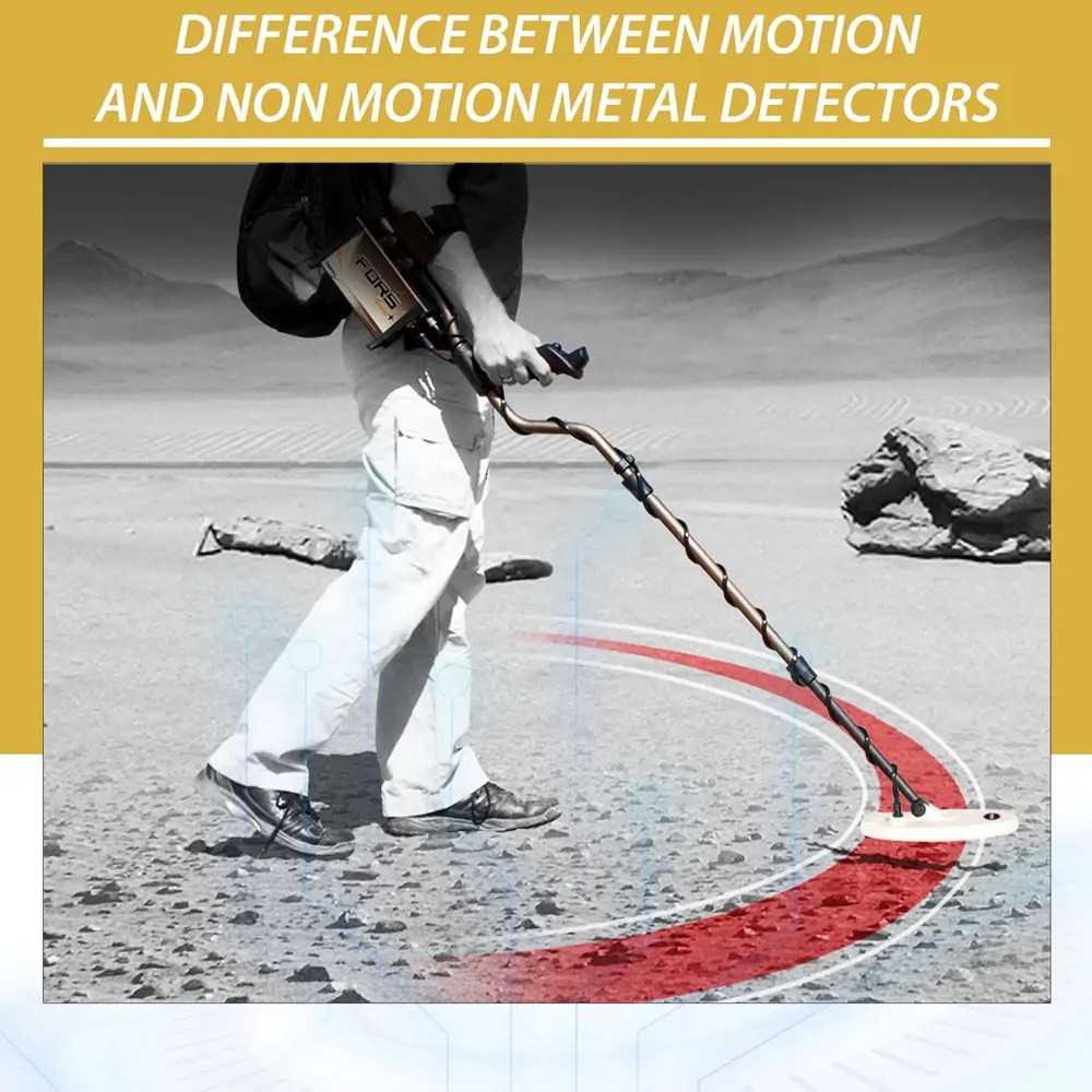 learn more about motion and non motion metal detectors