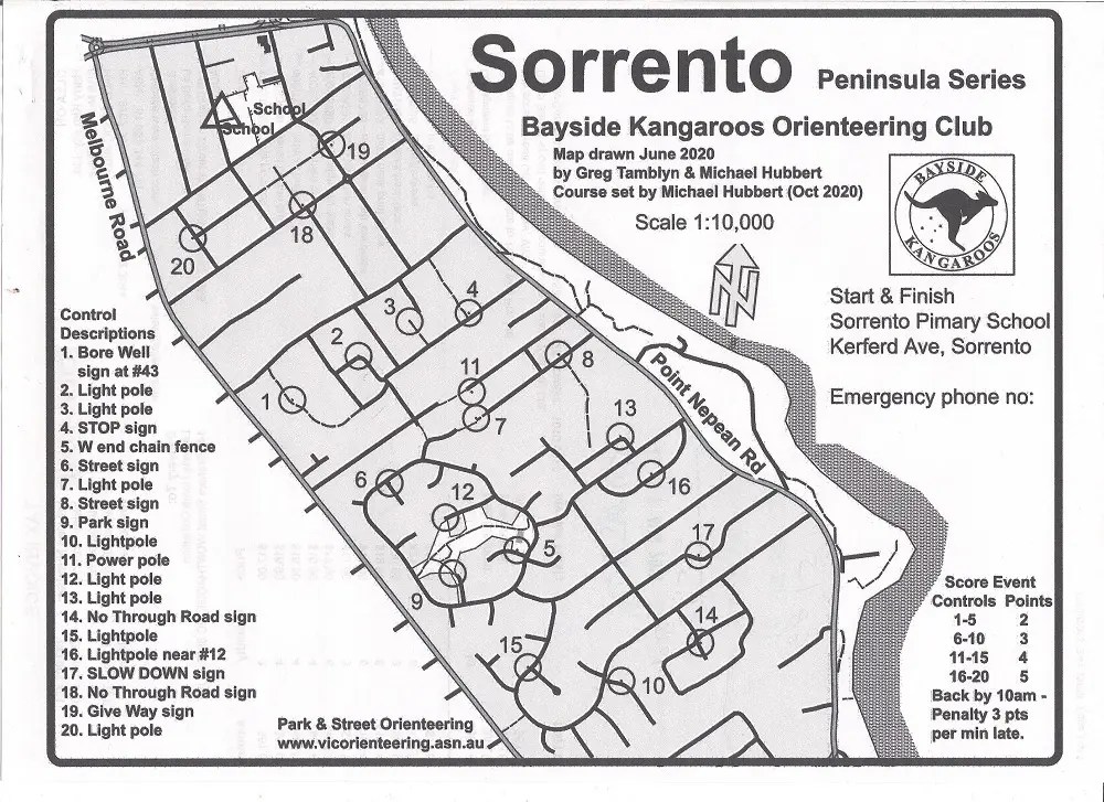 Park and Street Orienteering Orienteering