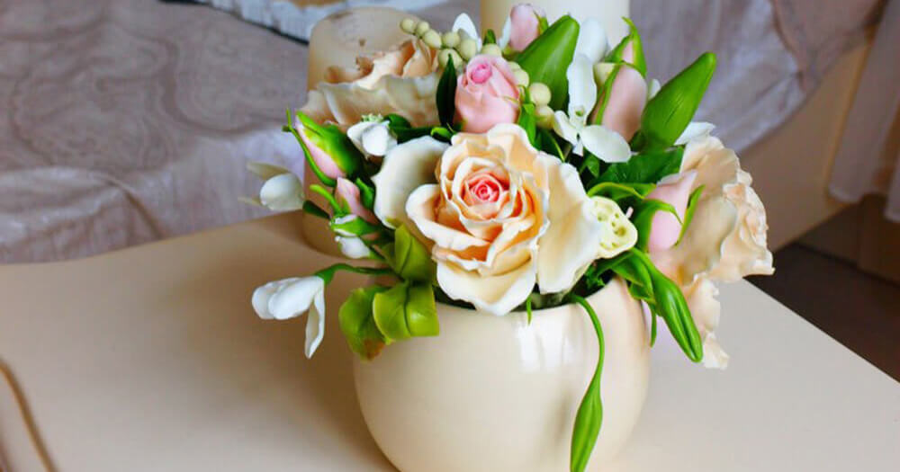 Housewarming Gift Idea Handmade Flowers With Love Oriflowers