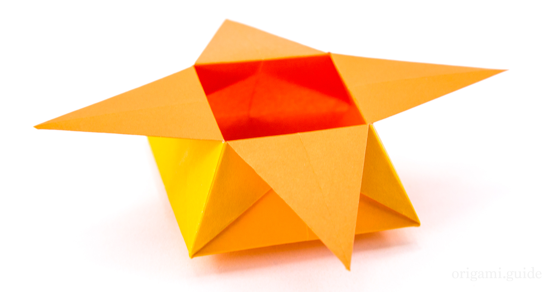 How To Make An Origami Star Box Origami Guide
