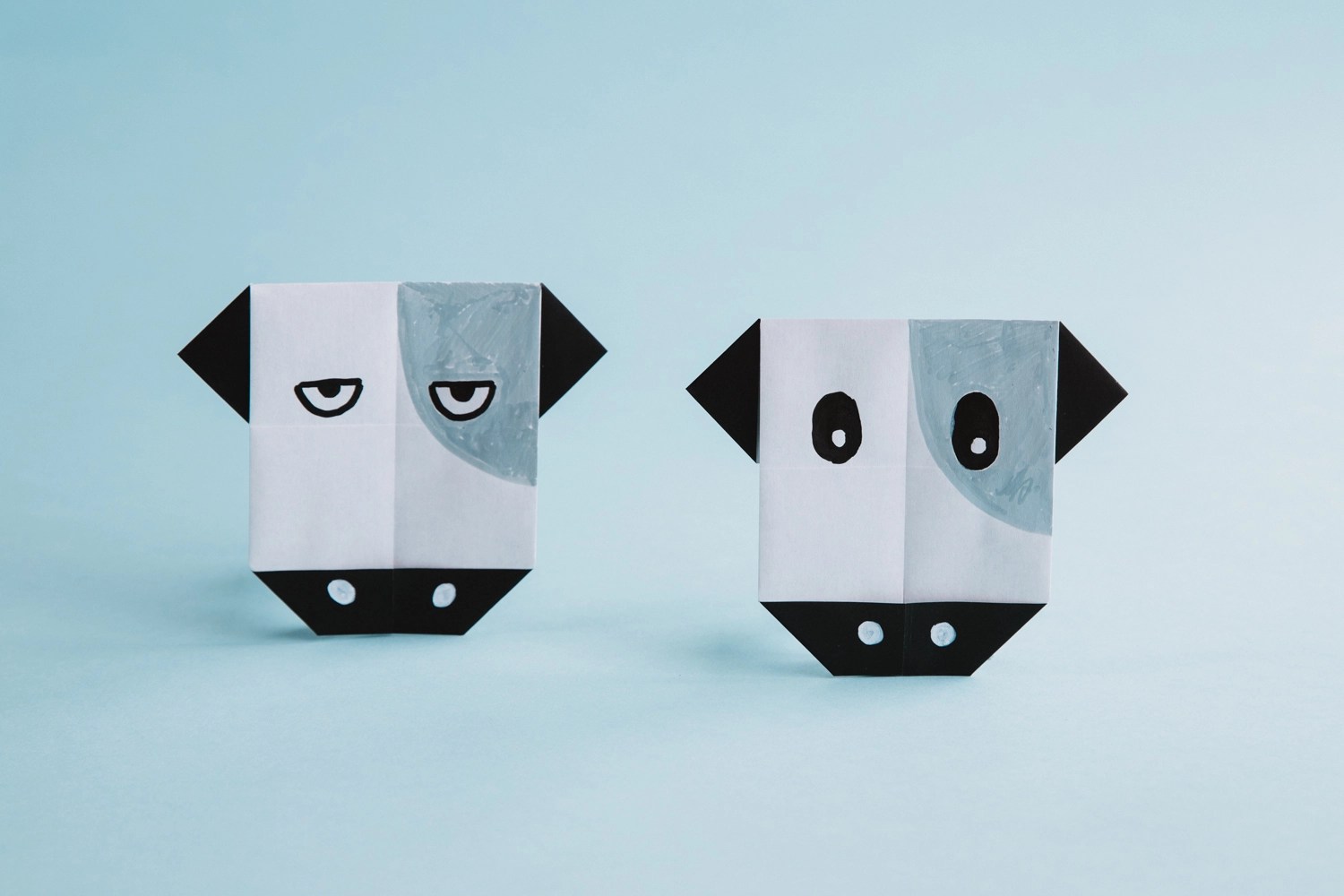 How to Make an Easy Origami Cow Face OrigamiOK