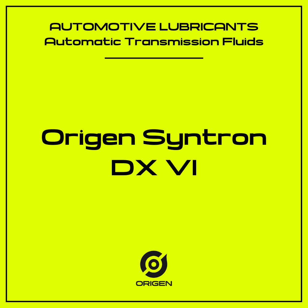 Transmission Fluids ORIGEN OIL