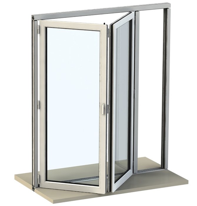 2 Door Bi Fold Fold to the Left Origin Doors