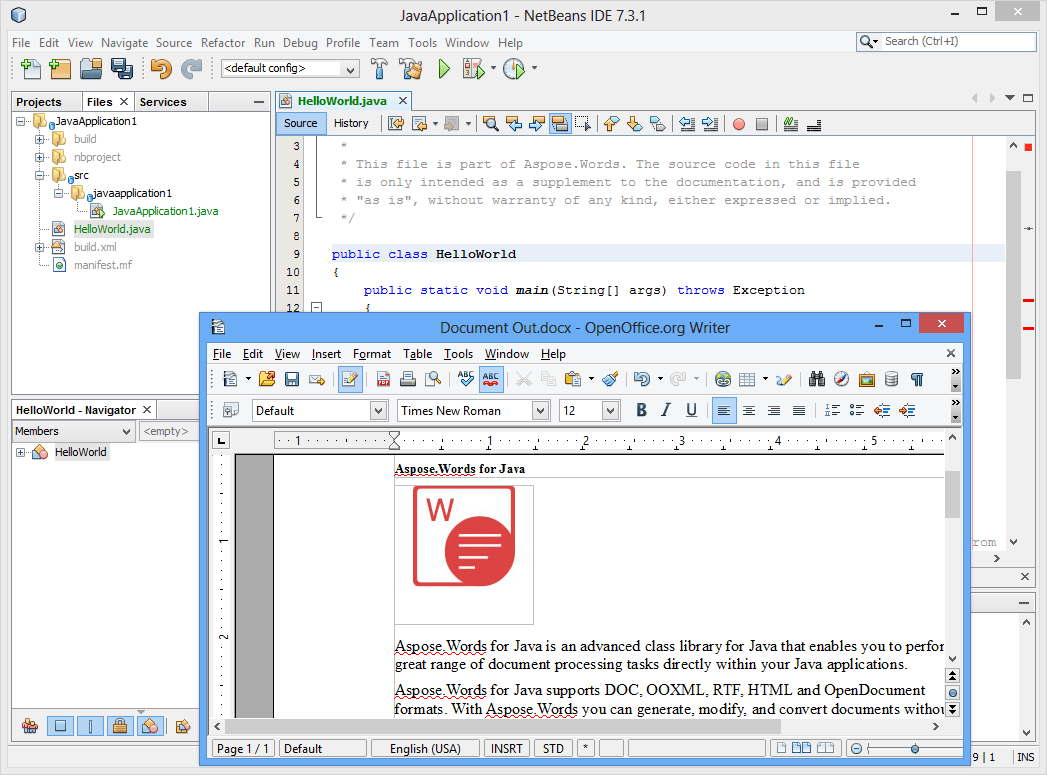 ASPOSE CONVERT RTF TO PDF