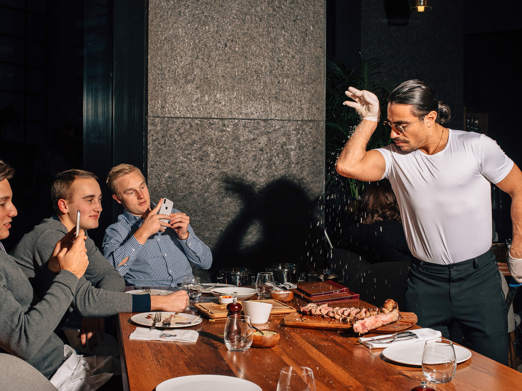 Here's What It Will Cost You To Eat At Salt Bae's Restaurants The Original Ballers