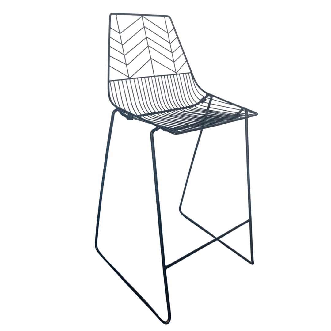 Bar Stool Black Wire The Original Event Company