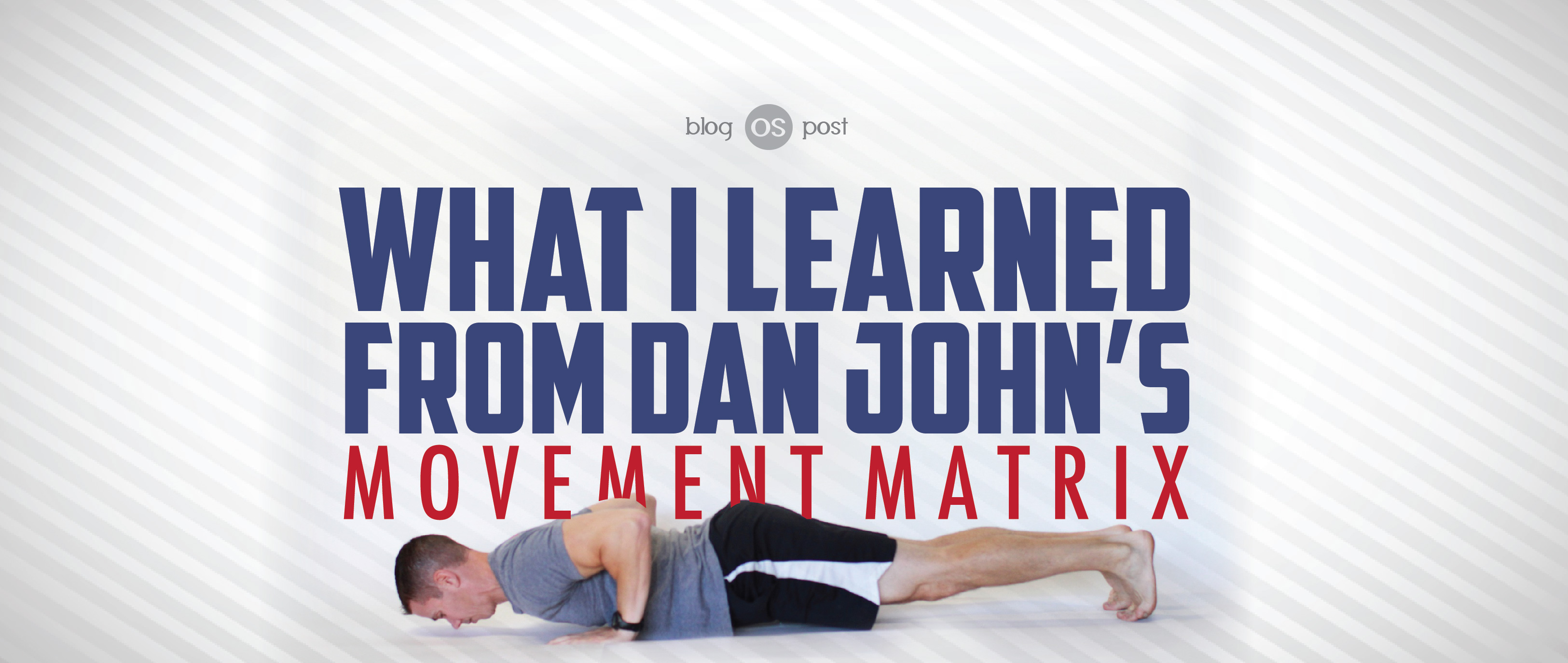 What I learned from Dan John’s Movement Matrix Original Strength