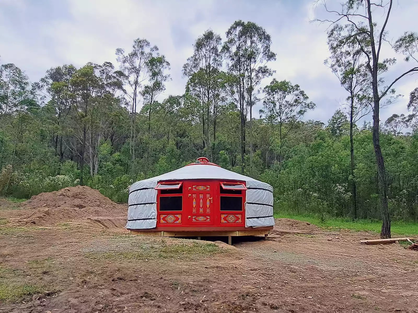 The first yurt in Australia Original Yurts