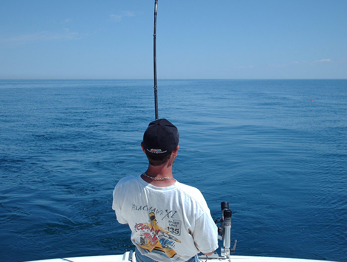 Originator Fishing Charter Fish Michigan City, IN on Lake Michigan