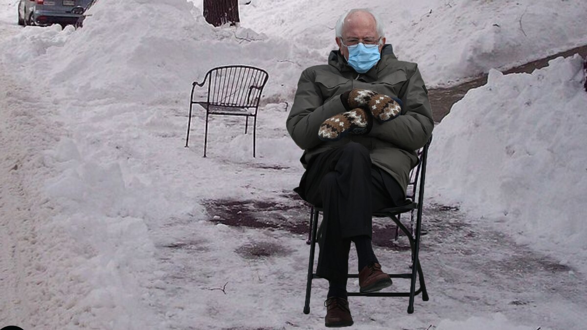 “Bernie in a Chair” meme OriginatorSuccess™ Vault