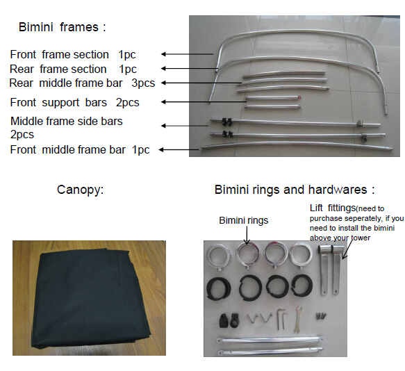 Origin/Reborn Pro Tower Bimini Installation Guide Origin