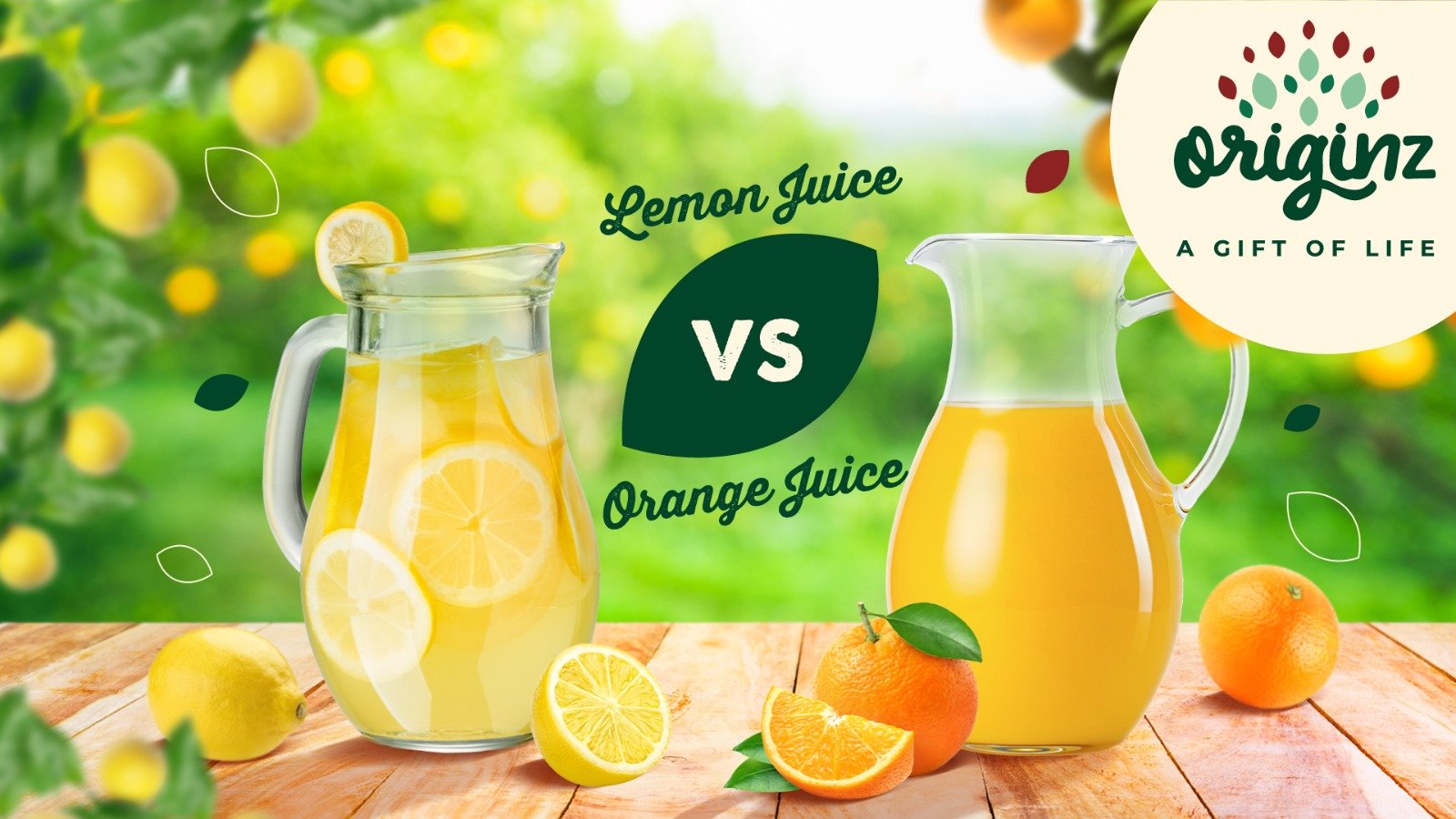 Orange Juice vs Lemon Juice Differences and Benefits