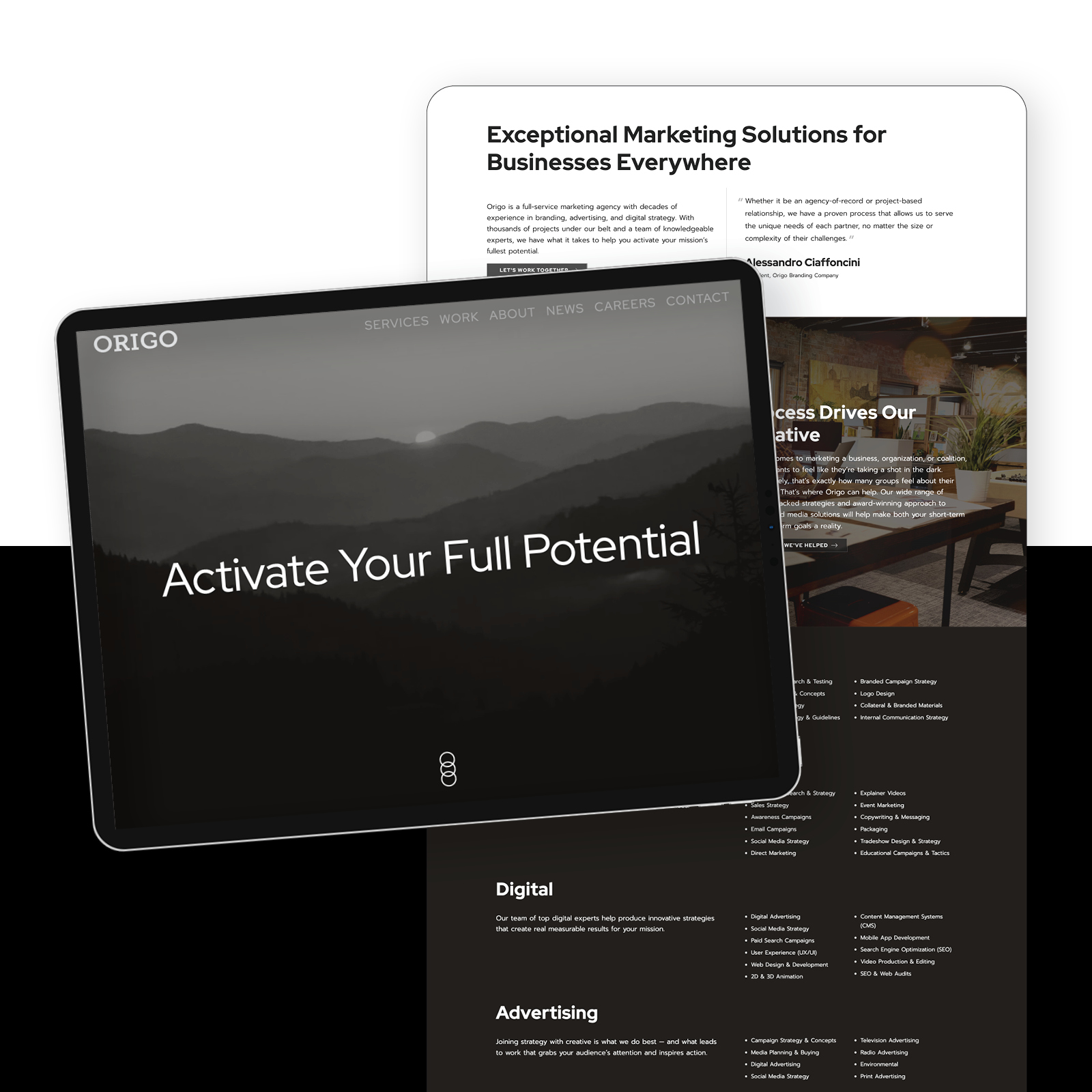 Origo Activates its Next Chapter of Creativity With New site Origo