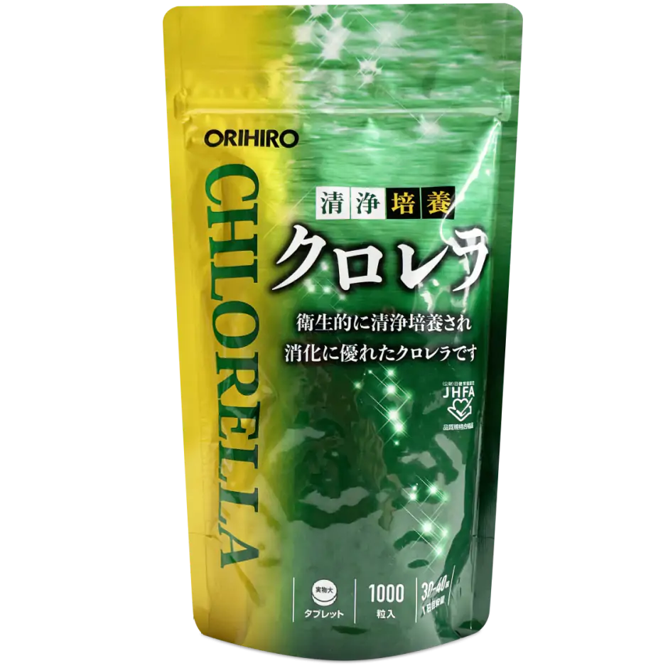 Купить Хлорелла (1000 таблеток) в Москве цена 4500 рублей БАД ORIHIRO