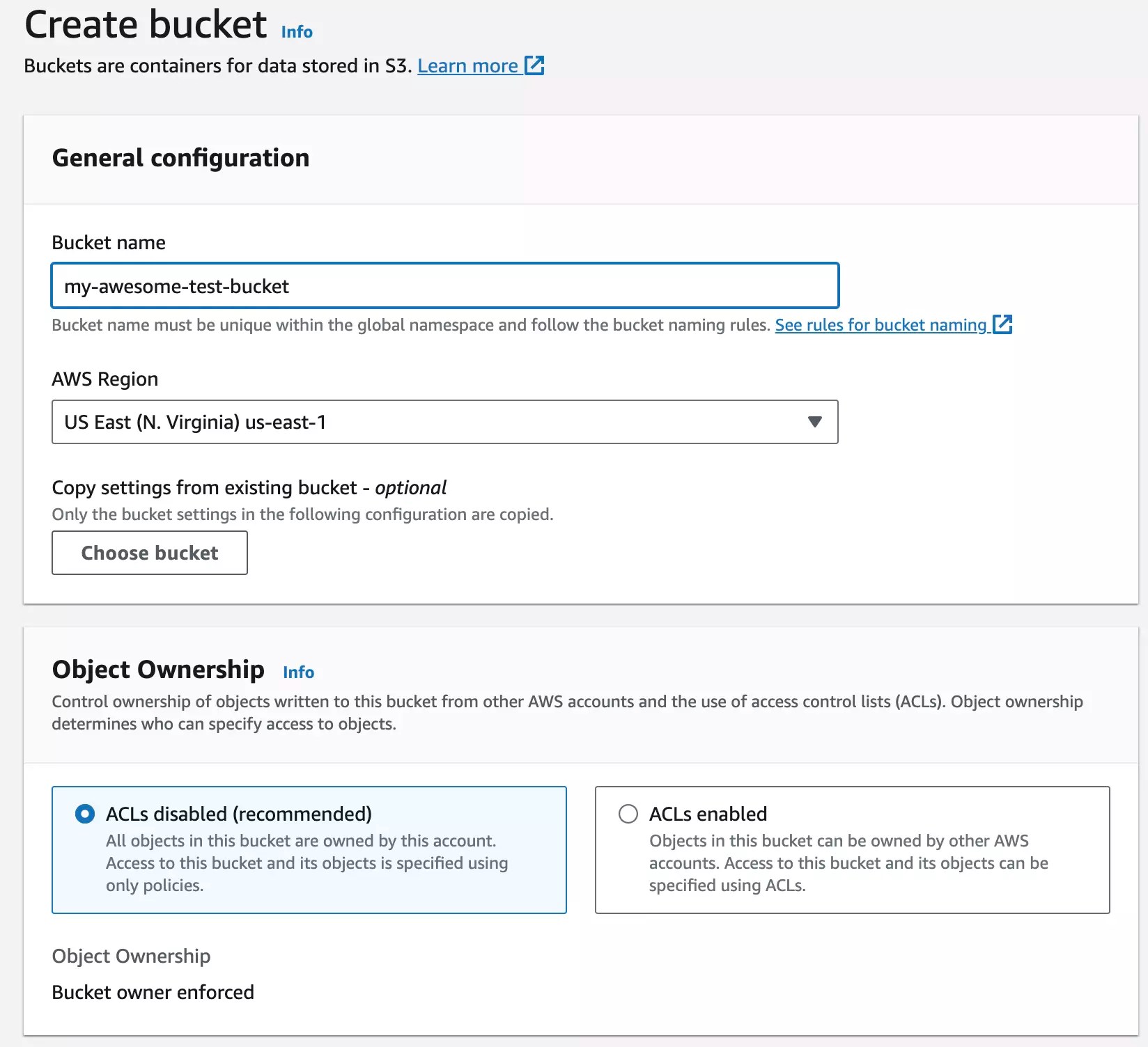 Uploading files to AWS S3 Bucket using Spring Boot ORIL