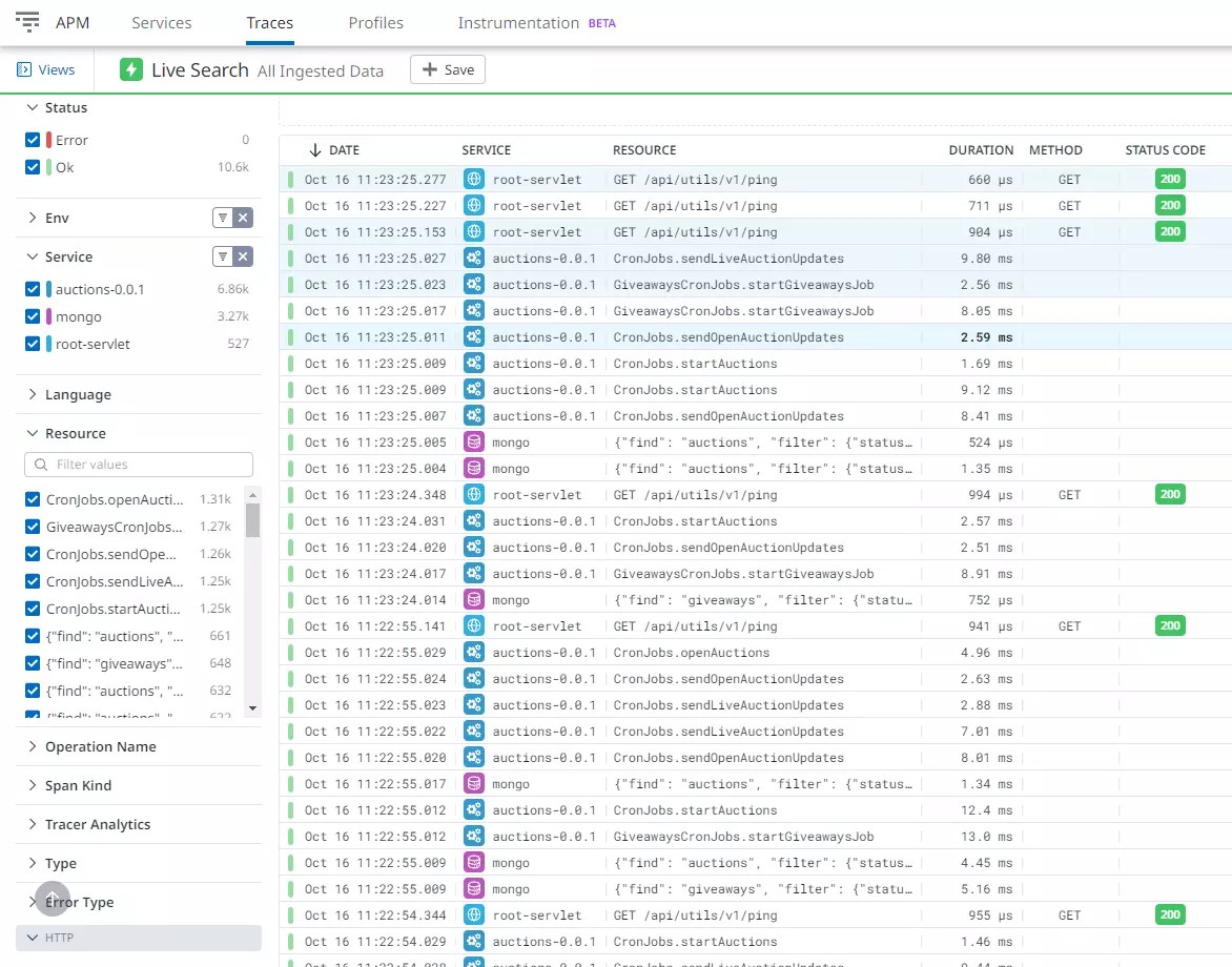 Optimize Application Performance Using DataDog's APM
