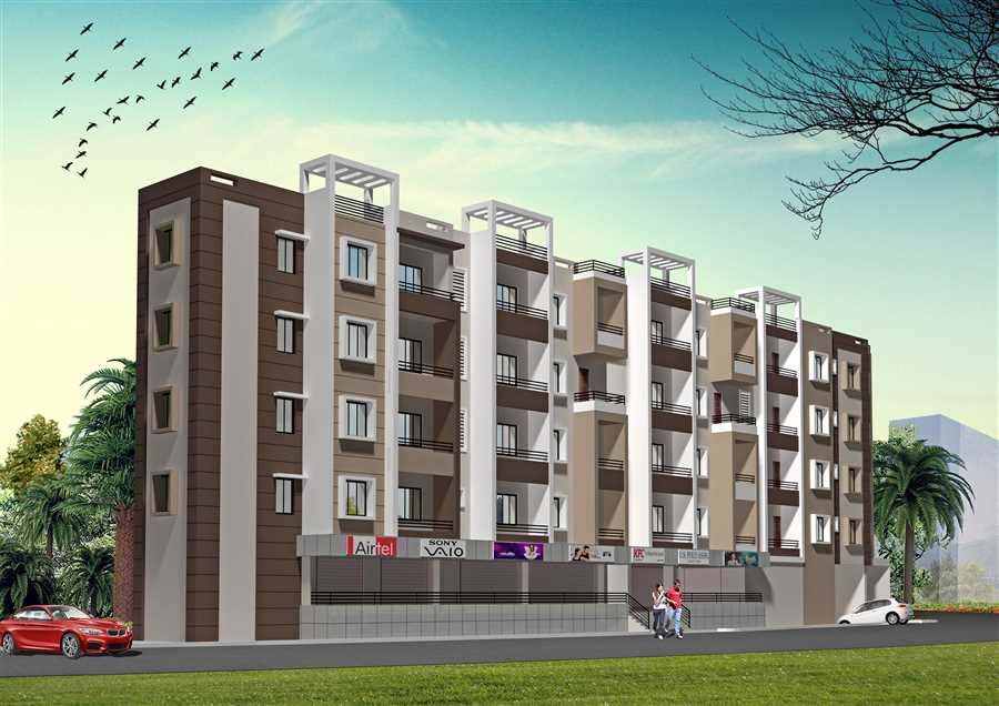 Stalwart Complex 3 BHK flat at Unit 4, Bhoumya Nagar, Bhubaneswar