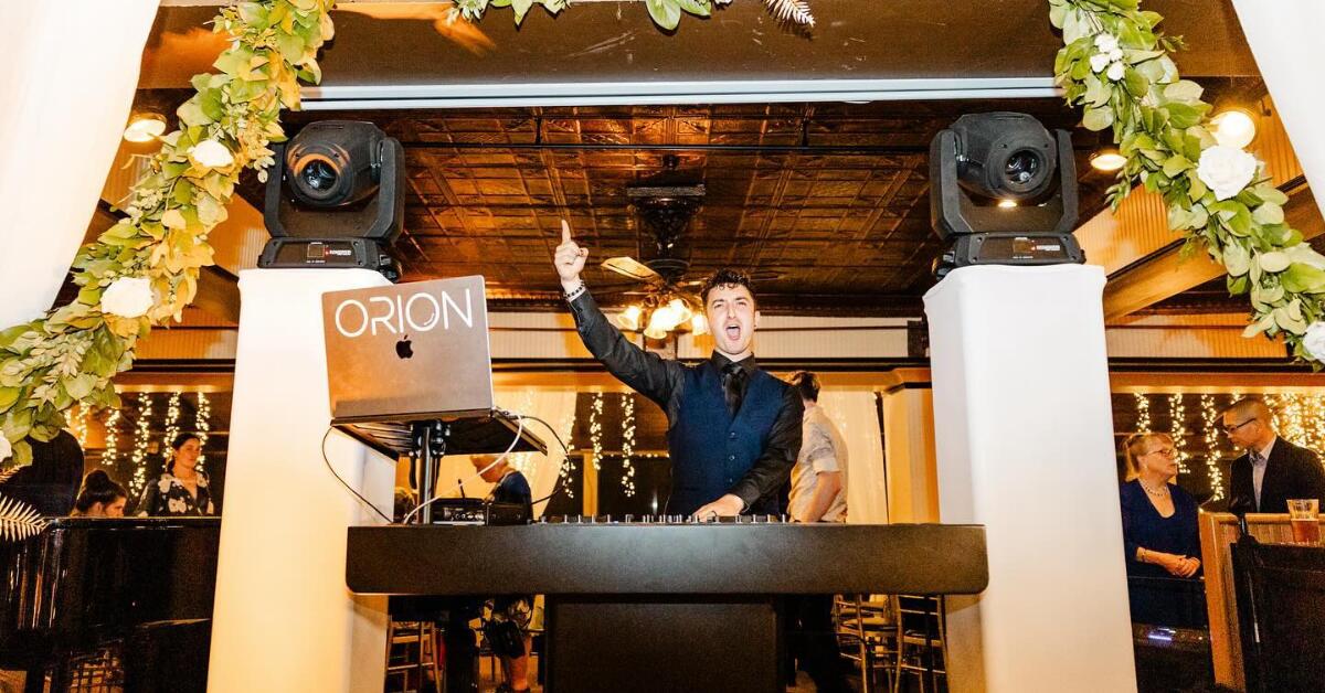 What is the Average Cost for a DJ Wedding? Orion Entertainment