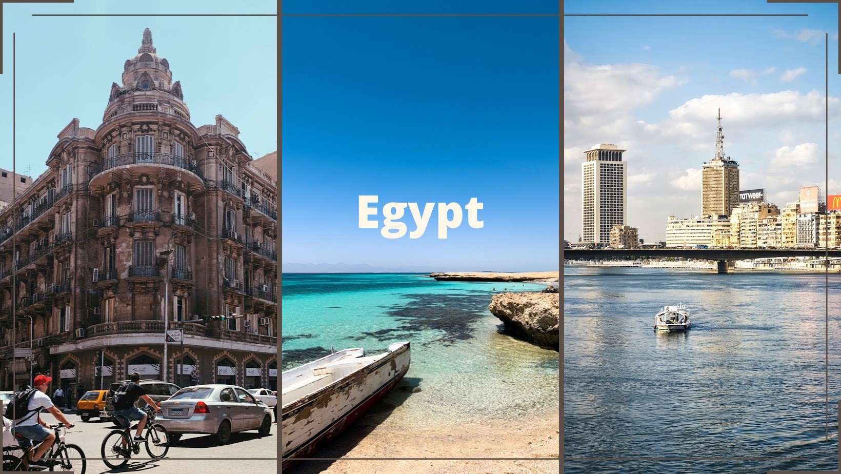 The top 4 most visited cities in Egypt
