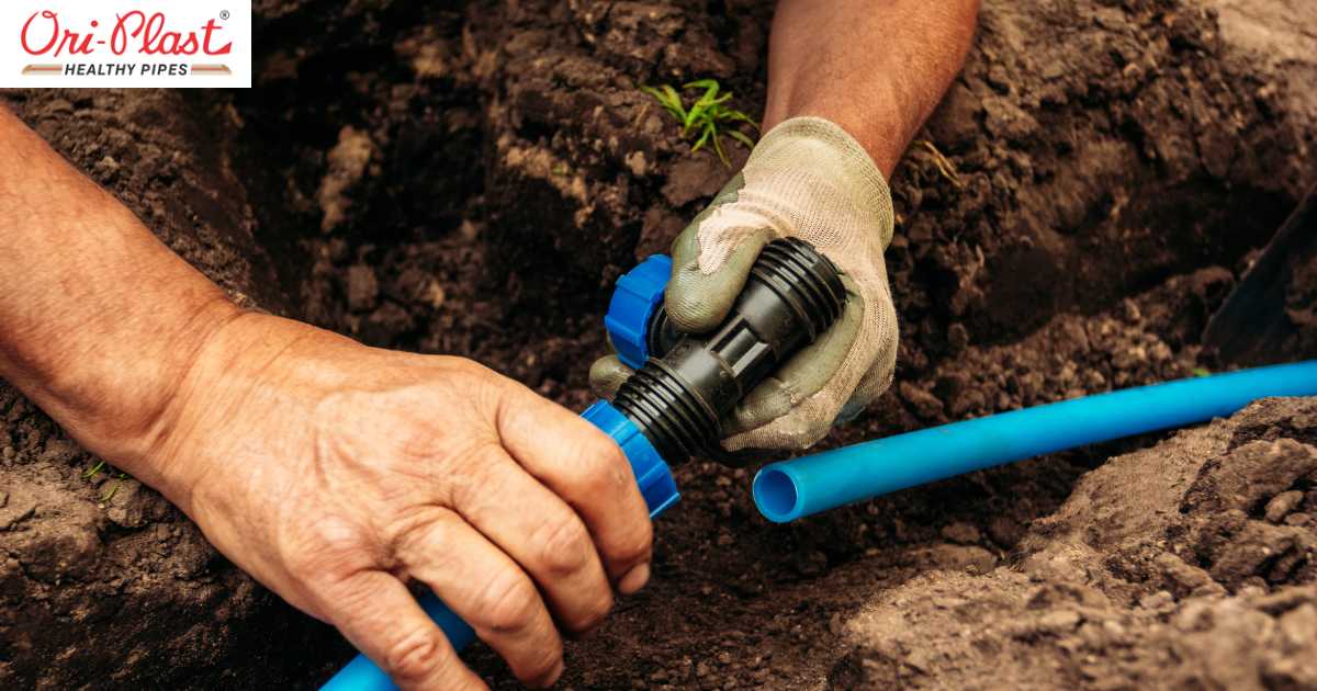 How to build a PVC pipe irrigation system for your garden Oriplast