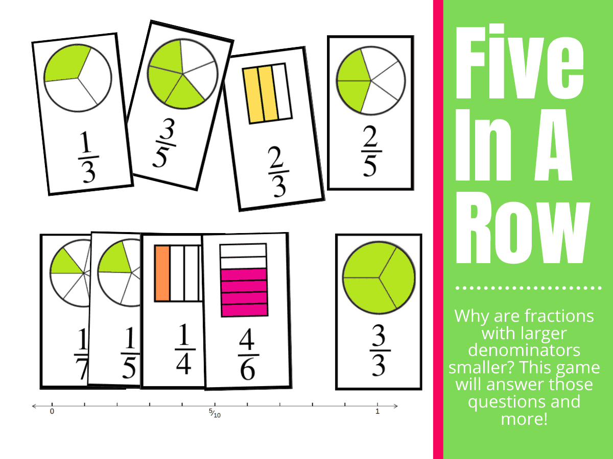 Five In A Row (Fractions) Orison Orchards