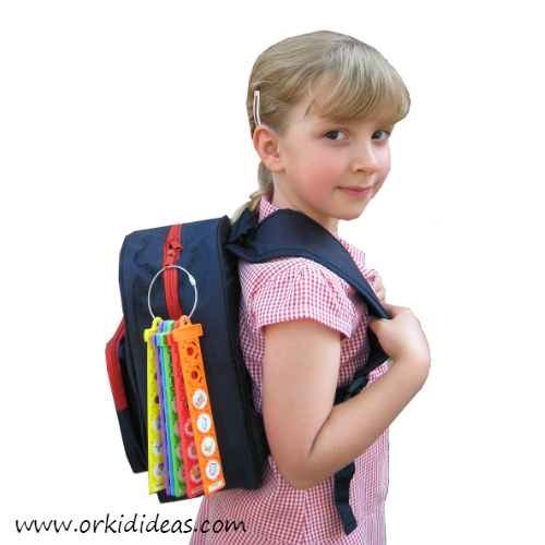 TomTag visual supports I Can Do It Pack My Bag For School Kit