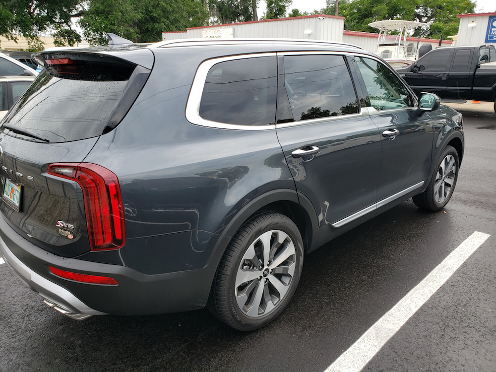 Window Tint Orlando FL 2020 Kia Telluride V6 SUV Ultimate Window Tinting