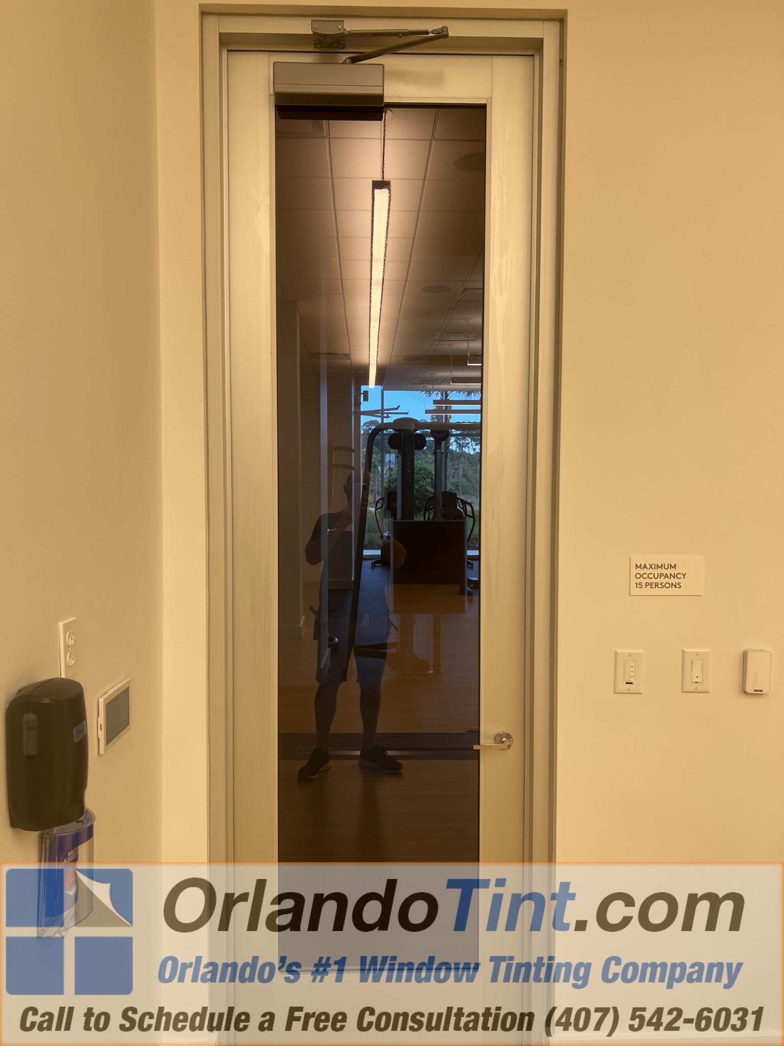 Reflective Privacy Tint for Commercial Property in Orlando Fl